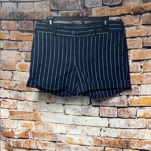 Loft Striped Shorts Size 4